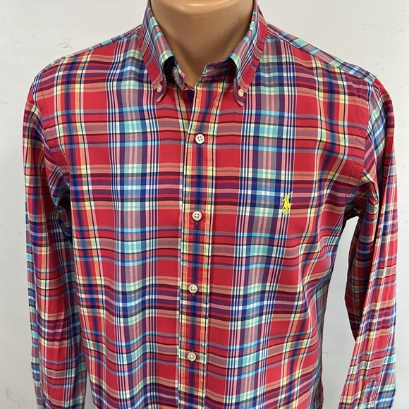 Ralph Lauren long sleeve button down collar shirt.  S - Picture 2 of 7
